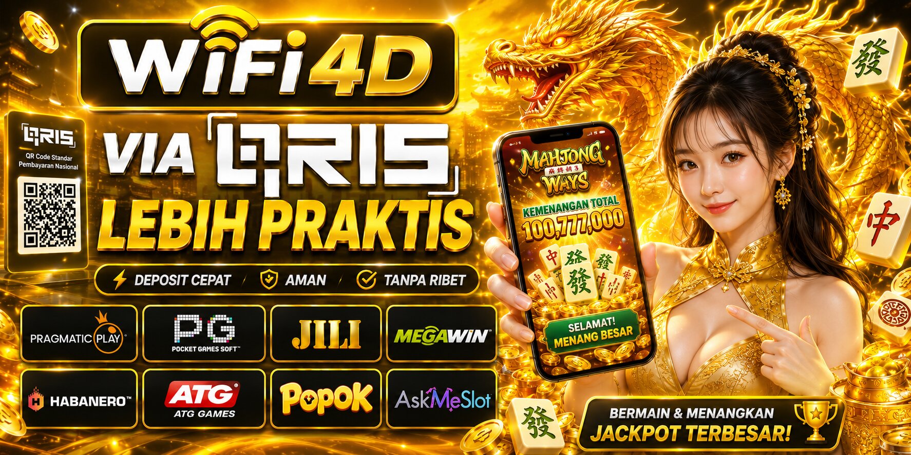 VIA QRIS INSTAN CUMA 1 DETIK !